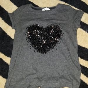 Sequin 🖤❤ T- shirt